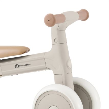 PETITE&MARS - Bicicletta senza pedali 3 in 1 per bambini BINGO Ivory White