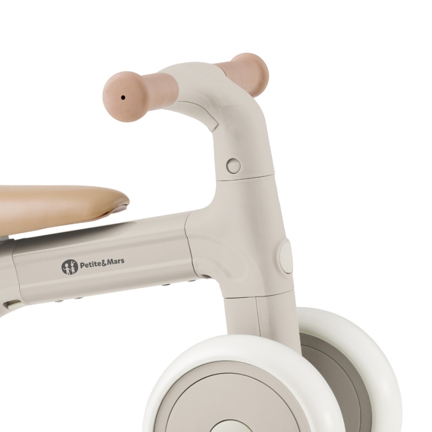 PETITE&MARS - Bicicletta senza pedali 3 in 1 per bambini BINGO Ivory White