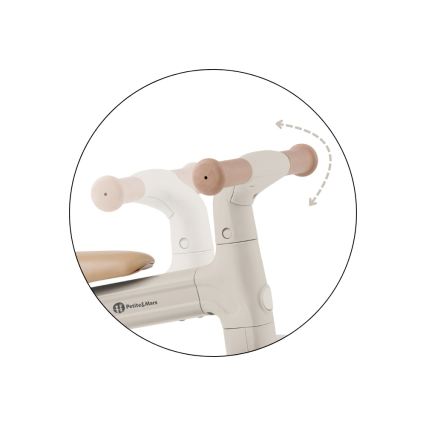 PETITE&MARS - Bicicletta senza pedali 3 in 1 per bambini BINGO Ivory White