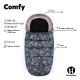 PETITE&MARS - Coprigambe per bambini 4in1 COMFY Champagne Shower argento