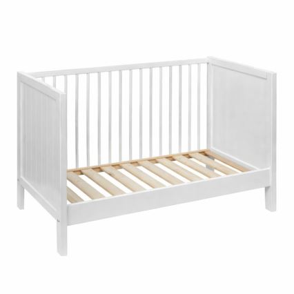 PETITE&MARS - Lettino 3 in 1 MILA 120x60 cm bianco/faggio