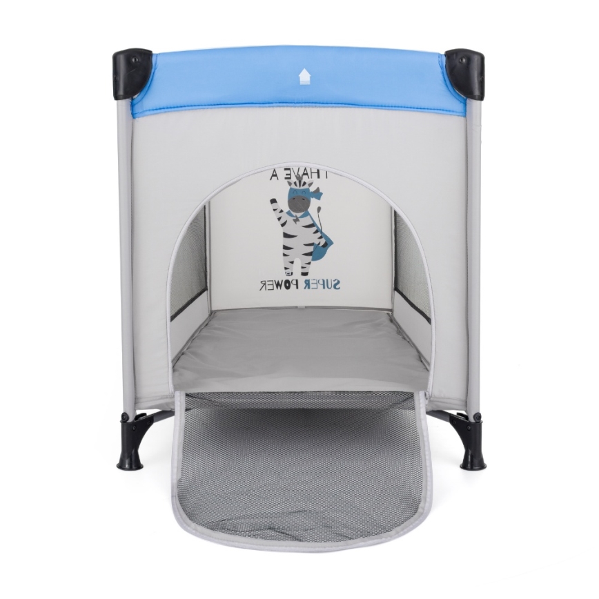 PETITE&MARS - Lettino da viaggio KOOT Zebra Super Power