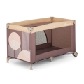 PETITE&MARS - Lettino da viaggio NYJA Elegant Dreamlines Mocha
