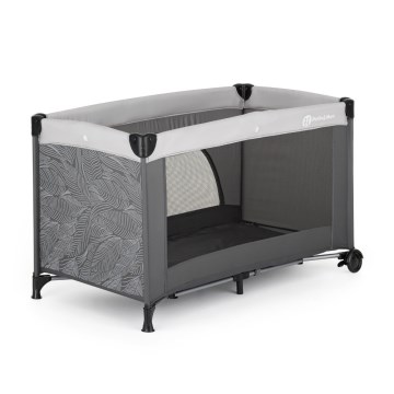 PETITE&MARS - Lettino da viaggio NYJA Urban Jungle Charcoal
