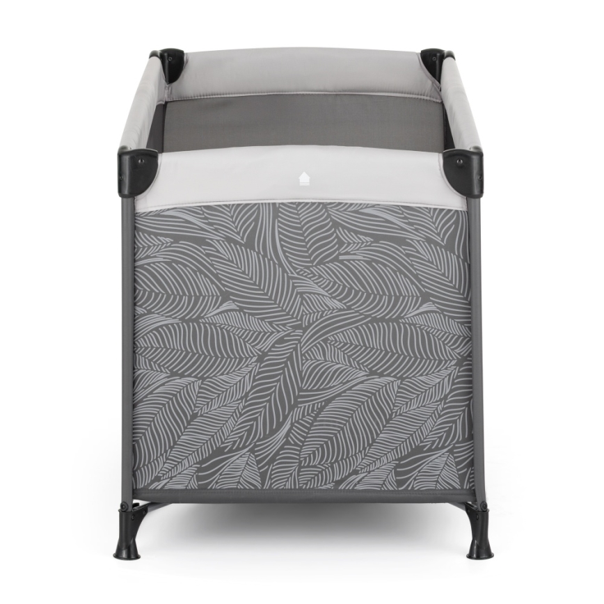 PETITE&MARS - Lettino da viaggio NYJA Urban Jungle Charcoal