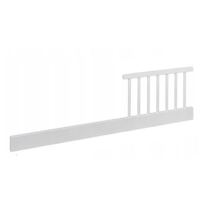 PETITE&MARS - Lettino per bambini + barriera protettiva NELA BEECH 120x60 cm faggio