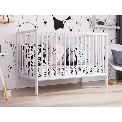 PETITE&MARS - Lettino per bambini in legno MOONY bianco