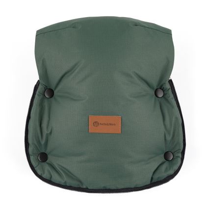 PETITE&MARS - Manicotto per passeggino FURRY Veritable Khaki