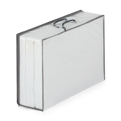 PETITE&MARS - Materasso da viaggio pieghevole FOLDIE 120x60 cm bianco