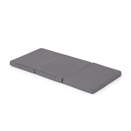 PETITE&MARS - Materasso da viaggio pieghevole FOLDIE 120x60 cm grigio