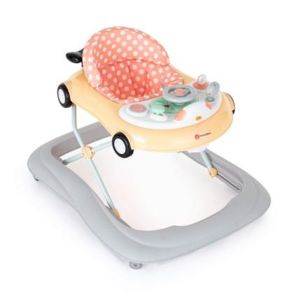 PETITE&MARS - Passeggino per bambini con melodia CABRIO 2xAA arancione