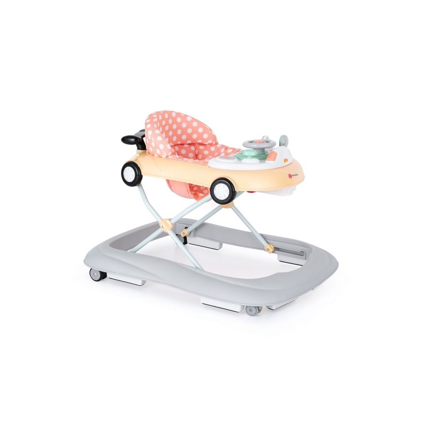 PETITE&MARS - Passeggino per bambini con melodia CABRIO 2xAA arancione