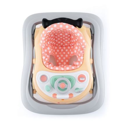 PETITE&MARS - Passeggino per bambini con melodia CABRIO 2xAA arancione
