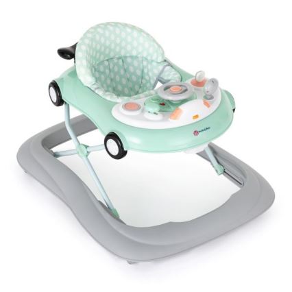 PETITE&MARS - Passeggino per bambini con melodia CABRIO 2xAA menta