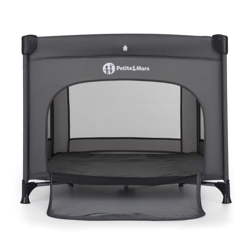 PETITE&MARS - Recinto da viaggio per bambini NOOK Urban Grigio antracite