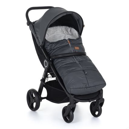 PETITE&MARS - Sacco coprigambe 3in1 JIBOT grigio