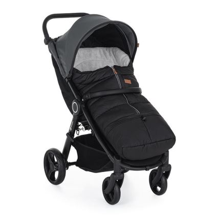 PETITE&MARS - Sacco coprigambe 3in1 JIBOT nero