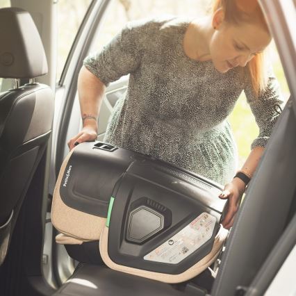 PETITE&MARS - Seggiolino auto FLEX PRO i-Dimensioni 100-150 cm (15-36 kg) beige