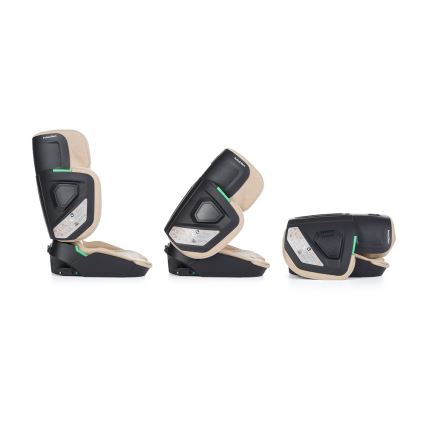 PETITE&MARS - Seggiolino auto FLEX PRO i-Dimensioni 100-150 cm (15-36 kg) beige