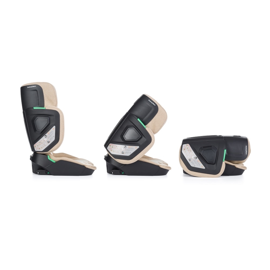 PETITE&MARS - Seggiolino auto FLEX PRO i-Dimensioni 100-150 cm (15-36 kg) beige