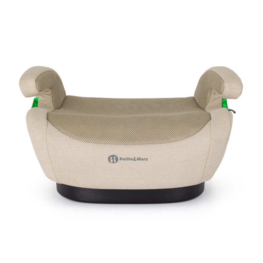 PETITE&MARS - Alzatina per auto OPTIMUS PRO i-Size Air 125-150 cm (22-36 kg) beige