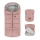 PETITE&MARS - SET Coprigambe 3in1 JIBOT + cuffie per passeggino JASIE rosa