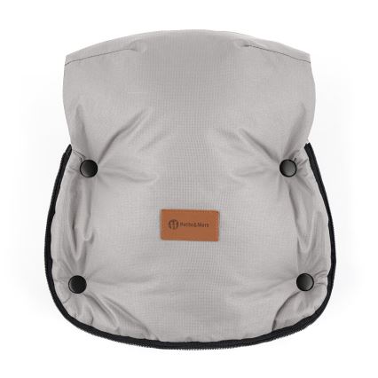 PETITE&MARS - SET Coprigambe per bambini 4in1 COMFY + stroller mano muffs FURRY Champagne Shower