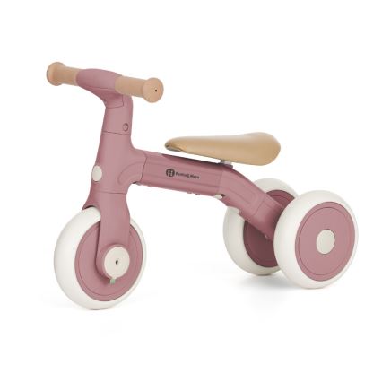 PETITE&MARS - Triciclo 3 in 1 per bambini BINGO Rosa polvere