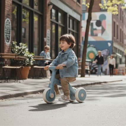 PETITE&MARS - Triciclo 3 in 1 per bambini BINGO Stering Blue