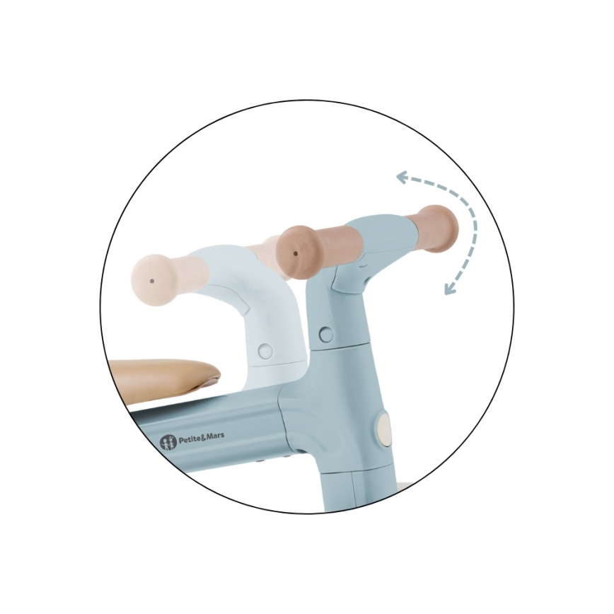 PETITE&MARS - Triciclo 3 in 1 per bambini BINGO Stering Blue