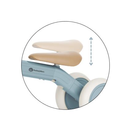 PETITE&MARS - Triciclo 3 in 1 per bambini BINGO Stering Blue