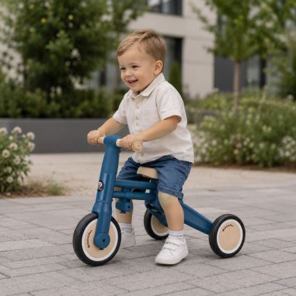 PETITE&MARS - Triciclo 4 in 1 DRIFT Blu Oceano