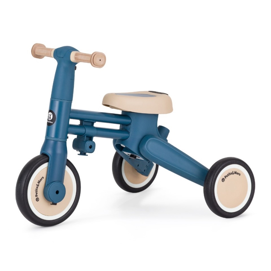 PETITE&MARS - Triciclo 4 in 1 DRIFT Blu Oceano