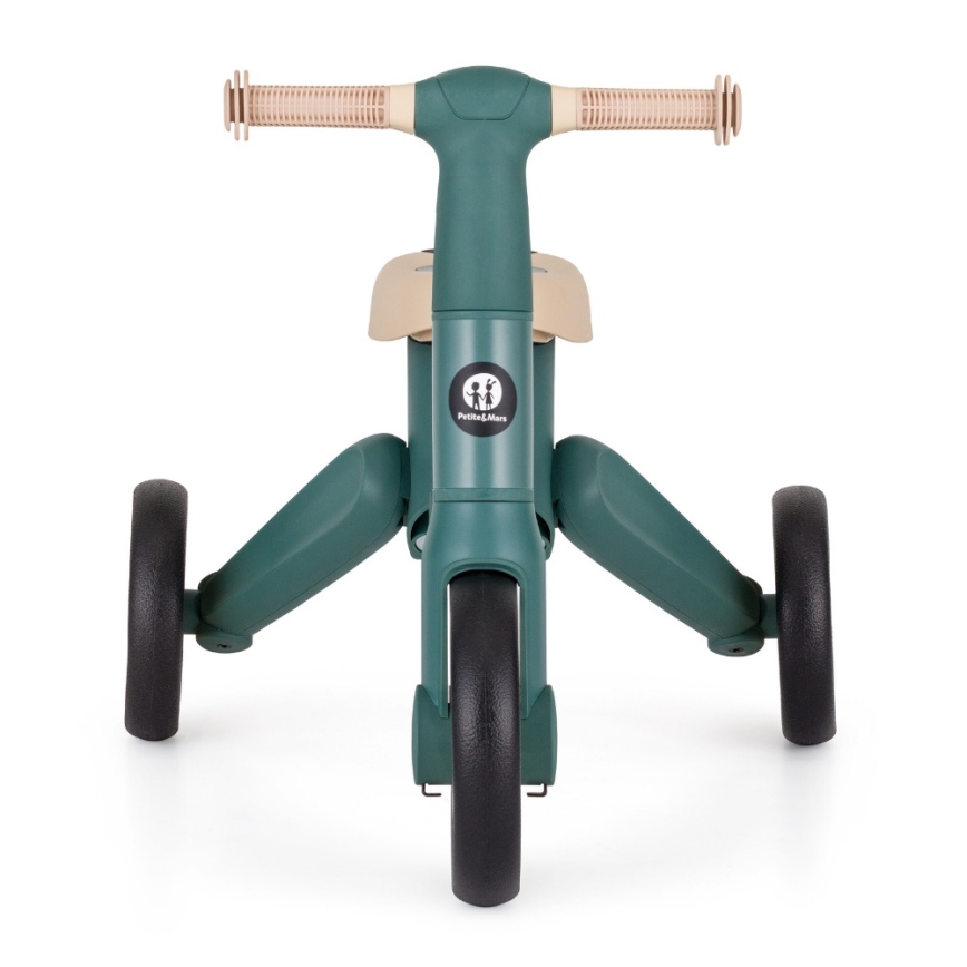 PETITE&MARS - Triciclo 4 in 1 per bambini DRIFT Misty Green