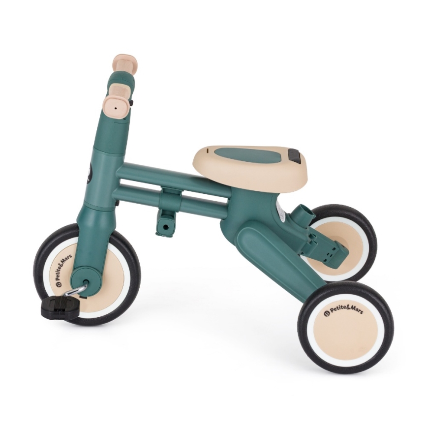 PETITE&MARS - Triciclo 4 in 1 per bambini DRIFT Misty Green