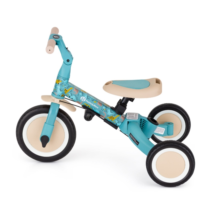 PETITE&MARS - Triciclo 5 in 1 per bambini TURBO LIMITED Dino Park