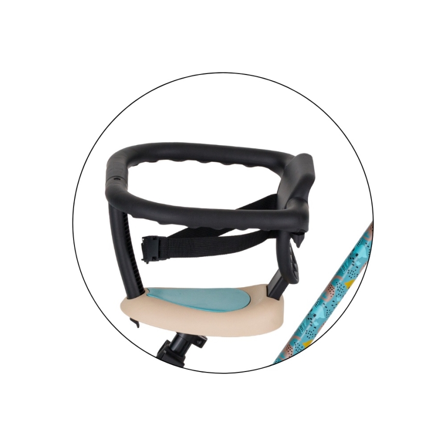 PETITE&MARS - Triciclo 5 in 1 per bambini TURBO LIMITED Dino Park