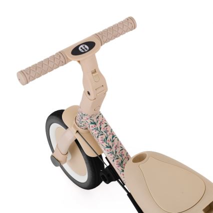 PETITE&MARS - Triciclo 5 in 1 per bambini TURBO LIMITED Pink Meadow