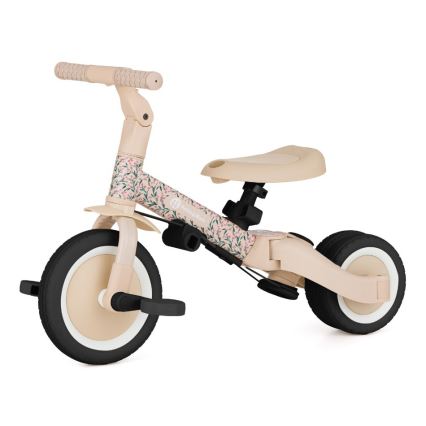 PETITE&MARS - Triciclo 5 in 1 per bambini TURBO LIMITED Pink Meadow