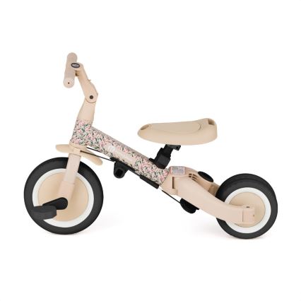 PETITE&MARS - Triciclo 5 in 1 per bambini TURBO LIMITED Pink Meadow
