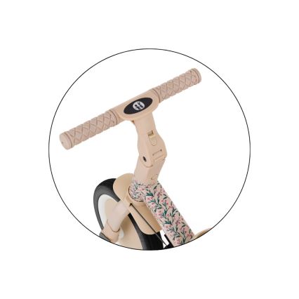 PETITE&MARS - Triciclo 5 in 1 per bambini TURBO LIMITED Pink Meadow