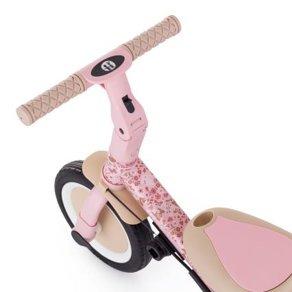 PETITE&MARS - Triciclo 5 in 1 per bambini TURBO LIMITED Rosy Wilderness