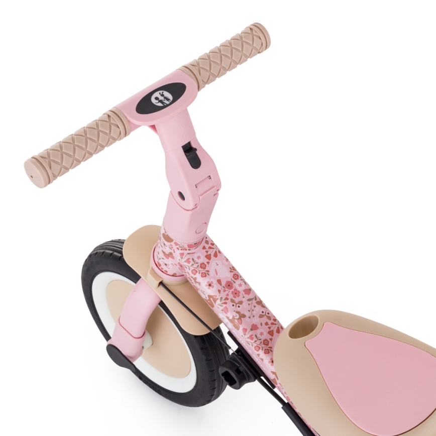 PETITE&MARS - Triciclo 5 in 1 per bambini TURBO LIMITED Rosy Wilderness