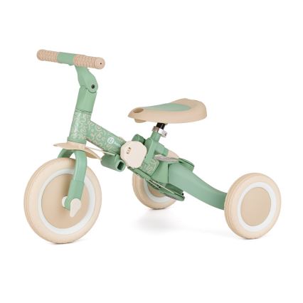 PETITE&MARS - Triciclo 5 in 1 per bambini TURBO LIMITED Verde Twist