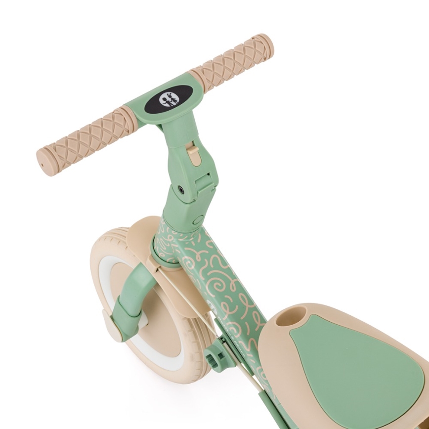 PETITE&MARS - Triciclo 5 in 1 per bambini TURBO LIMITED Verde Twist