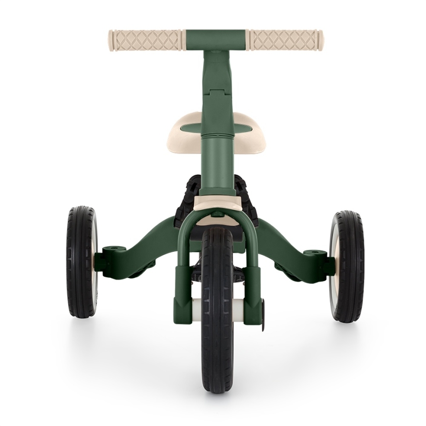 PETITE&MARS - Triciclo 5 in 1 per bambini TURBO PLUS Misty Green