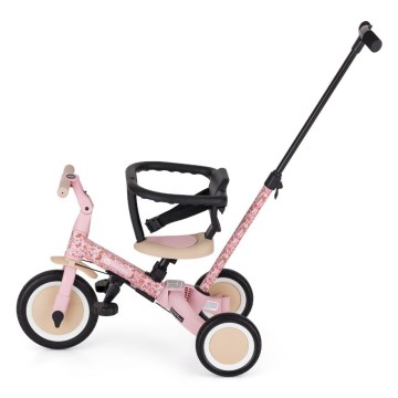 PETITE&MARS - Triciclo 5 in 1 per bambini TURBO Rosy Wilderness