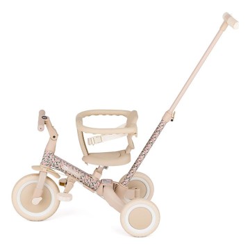 PETITE&MARS - Triciclo per bambini 5 in 1 TURBO LIMITED Prato Rosa