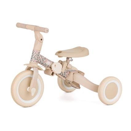 PETITE&MARS - Triciclo per bambini 5 in 1 TURBO LIMITED Prato Rosa