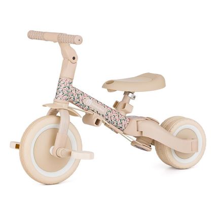 PETITE&MARS - Triciclo per bambini 5 in 1 TURBO LIMITED Prato Rosa